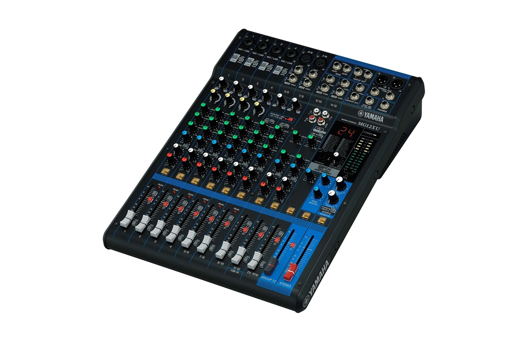 Yamaha MG12XU 12-Channel Analog Mixing Console με SPX Effects & USB
