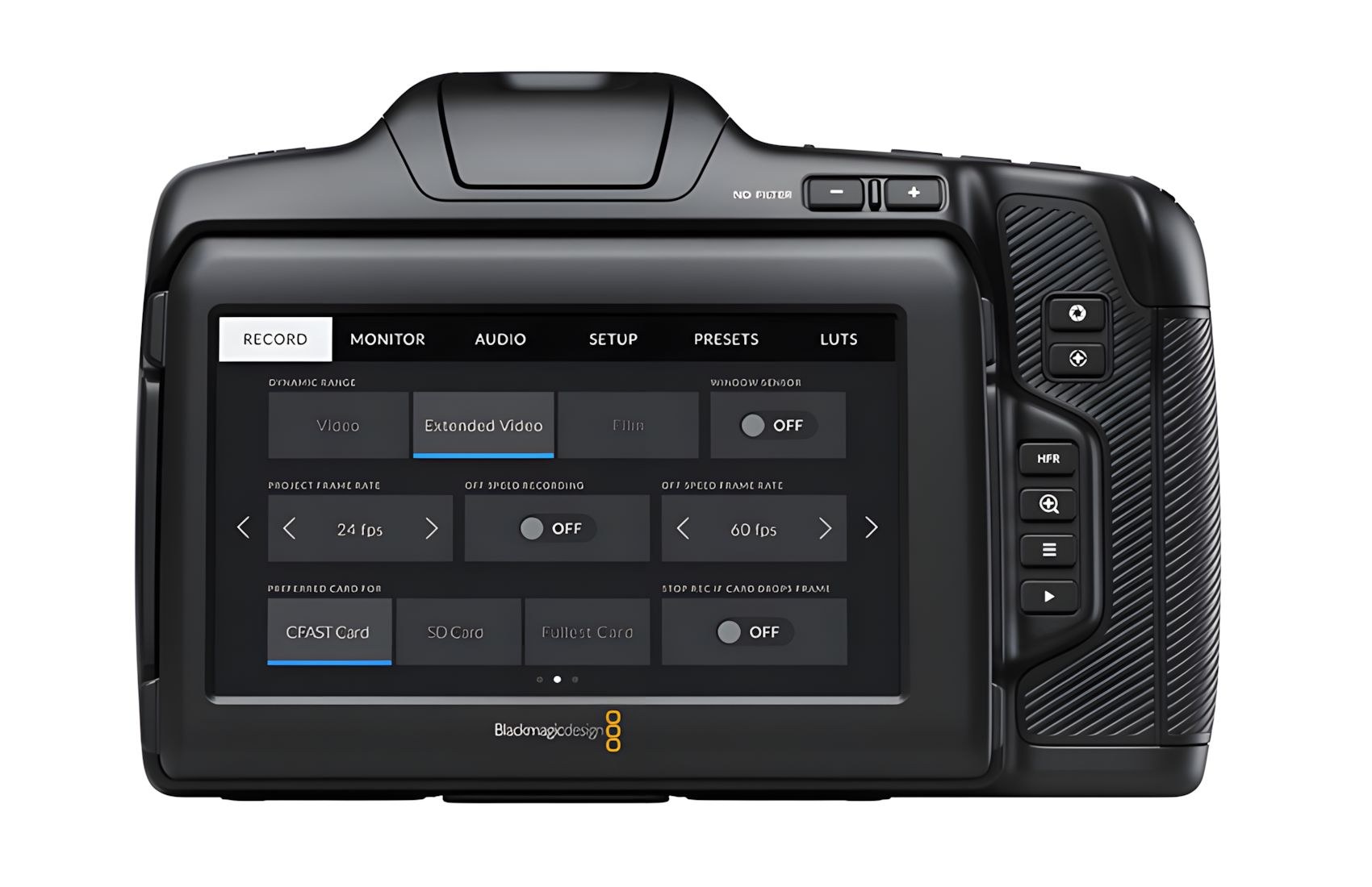BlackMagic Pocket Cinema 6K Pro S35 EF